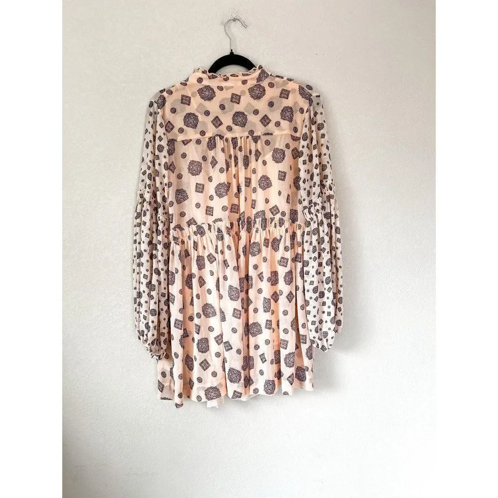 Free People Turn Turn Mini Dress, Size Small
